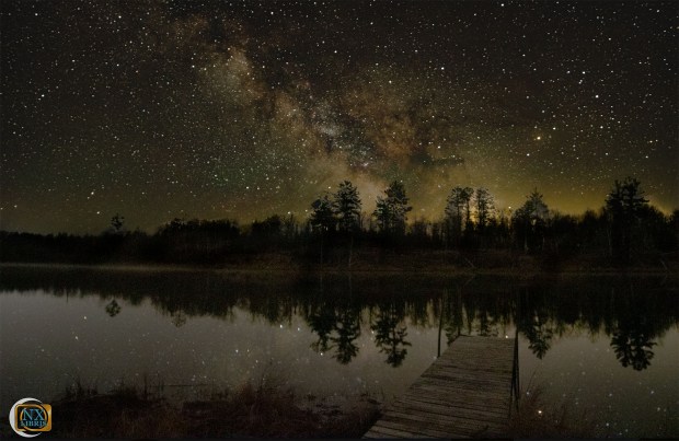 Milky Way at Long Lake Conservation Center by Kris Bethea